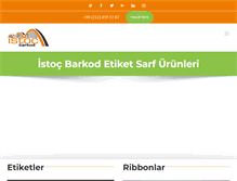 Tablet Screenshot of istocbarkod.com